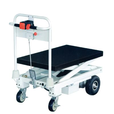 China High Load Capacity 400kg Electric Hand Cart Truck Efficient Portable Tools Hand Trolley For Warehouse Use for sale