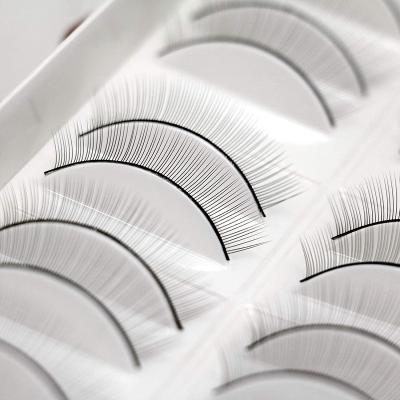 China Feather Shaping Lashes For Eyelash Extensions Supplies 10 Pairs Lashes Self Adhesive Tape Practice Makeup for sale