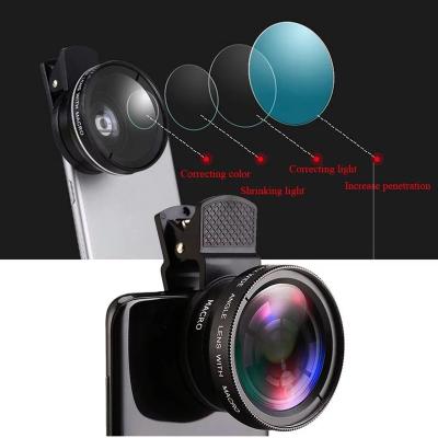 China Luxury Professional Phone Camera Lense 2 in 1 Kit for Mobile Phone for Eyelash Extensions Lash Artist for sale