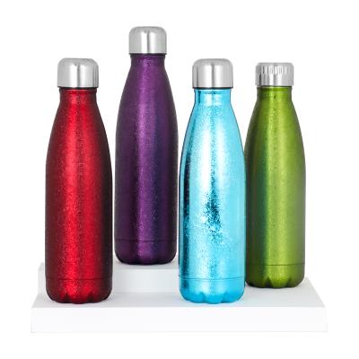 China 500ML PORTABLE Travel Water Bottle Cola Shape Stainless Steel Vacuum Insulated Double Walled Water Bottle for sale