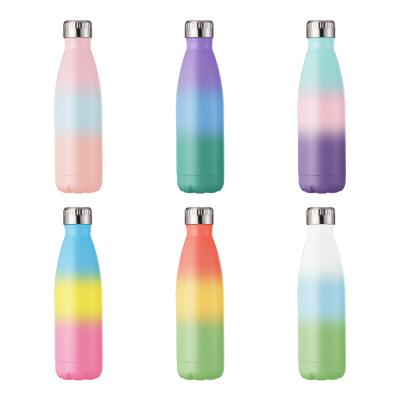 China Good Quality 260-2000ML Various Sustainable Cola Shape Stainless Steel Double Insulated Water Bottle for sale