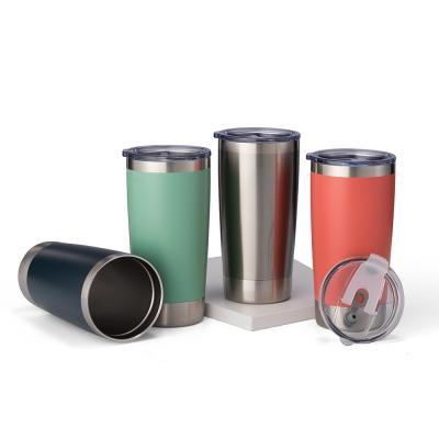 China 2020 Viable Wholesale Custom 16oz Stainless Steel Double Wall Insulated Acrylic Mugs Tumblers for sale