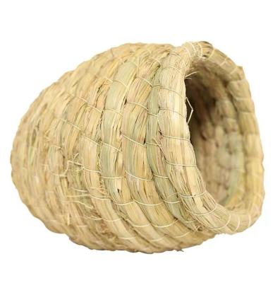 China Viable Natural Straw-woven Bird Nest Pigeon Nest Incubation Nest Warm And Comfortable for sale