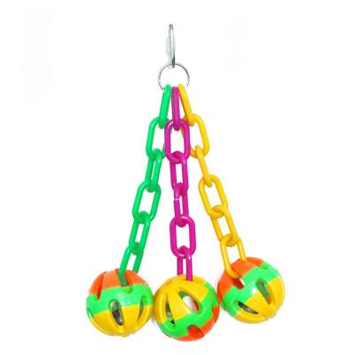 China Viable Bird Toys Ring Ding Bird Toy African Gray Parakeet Cockatiel Parakeet Cage Parrot Toys for sale