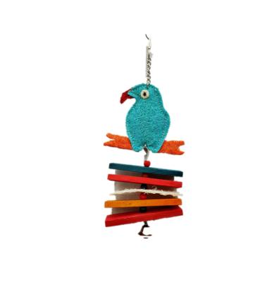 China Viable Chewing Toys Bird Cage Parrot Hanging Toys Bird Decoration Pet Supplies for sale