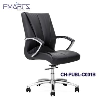 China Other Wheels Luxury Executive Office Chair Locking Designer Swivel Office Genuine Leather Chair for sale