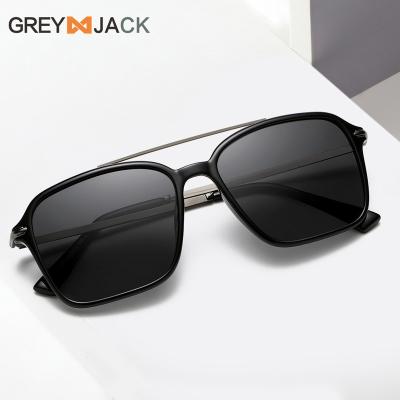 China 2022 Fashion Sunglasses New Arrivals Polarized Sun Glass Mirror Sunglasses TR90 Custom Frame With Logo Late Fashional Sunglasses Men for sale