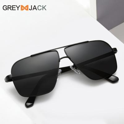 China Fashion Sunglasses Classic High End Sunglasses Polarized Men Driving Sun Glasses For Brand Design Mirror Eyewear Male for sale