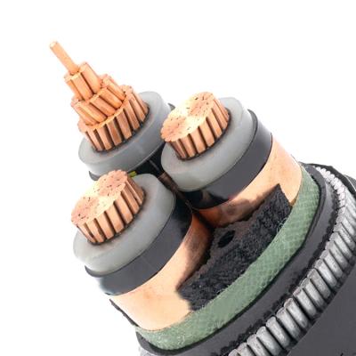 China Underground Manufacturers Price List PVC Jacket LOW VOLTAGE YJV yjlv 16mm 4 Core Copper Armoured Cable India for sale