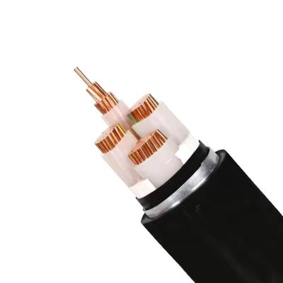 China Underground Industrial  Underground Copper Xlpe Pvc Cable 4x240mm Waterproof Electrical Custom Cable for sale