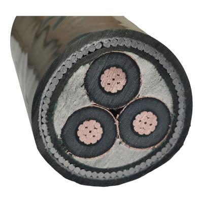 China Copper Insulated PVC sheathed Non-Armoured Copper Medium Voltage Mains Cable 6/10kV for sale