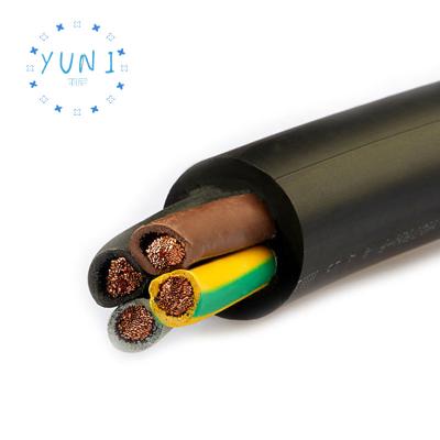 China Copper Clad Aluminum YUNI 300/500V TPE insulated TPE sheath S05RR-F control cable for sale