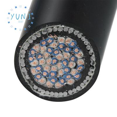 China Copper Clad Aluminum YUNI 0.6/1kV XLPE Insulated PVC Sheathed NC2XY-cc NC2XRY-cc Control Cable for sale