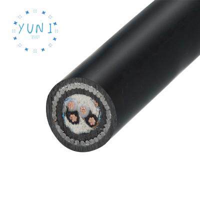 China Copper Clad Aluminum YUNI 500/500V PVC Insulation LSZH Sheath EQ CC-JZ Eca Control Cable EQ CC-OZ Eca Control Cable for sale