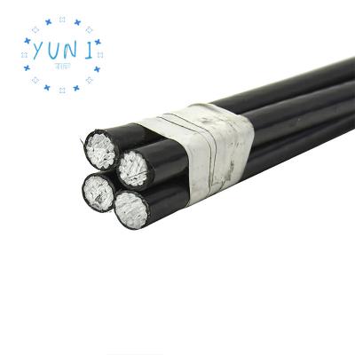 China Copper YUNI  SINGLE CORE Abc Cable 4*95 Mm2 for sale