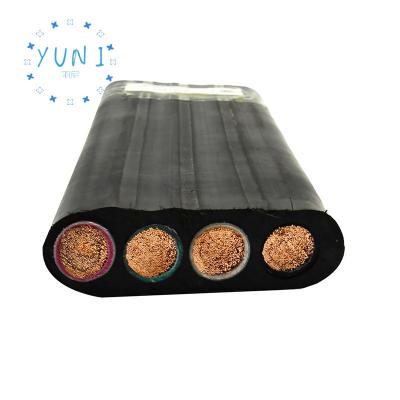 China Aluminum YUNI 300/500 volts copper conductor pvc jacket pvc insulation H05V2V2-F H05V2V2H2-F cable for sale