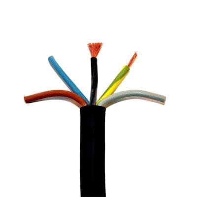 China Copper 300/300 volts copper conductor pvc insulation pvc sheath H03V2V2-F H03V2V2H2-F cable for sale