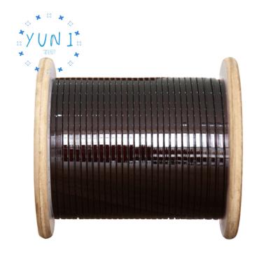 China Transformer etc YUNI Enamelled Rectangular Aluminum Wire for sale