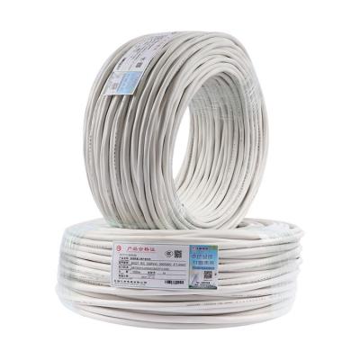 China Cable Protection YUNI wholesaler 2 core 2.5mm 4mm 6mm 10mm 16mm 25 PVC copper elaetrical wire for house wiring 300/500V for sale