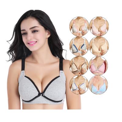 China Radiation Protection Bra Cotton Maternity Nursing Bra For Women Plus Size Underwear Comfortable Breathable Bras Sleep for sale