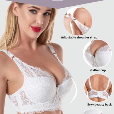 China QUICK DRY Bra and Brief Sets Plus Size Shapers Woman Underwire Allure Women Lace Up Underwear Women Underwear Sets Sexy Plus Size Bras for sale