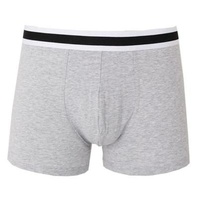 China 95% Cotton 5% Antibacterial Custom Popular Spandex Knitted Plus Size Briefs Comfortable Soft Men's Underwear Breathable Boxer for sale