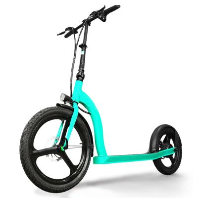 China 2021 Unisex Support Customized Color Outdoor Sports 350w Cheap Power Electric Scooter Adult for sale