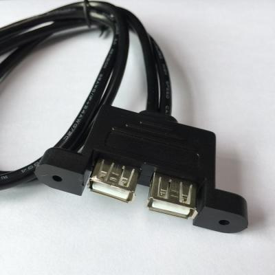 China COMPUTER Customized 2 in 1 Type Usb2.0 A female cable to dubang 2.54mm 2*5 for computer custom length for sale