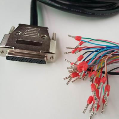 China Male Or Female Computer Servo Motor DB44 Hd44pin Custom Cable For Machine for sale