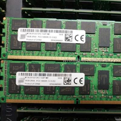 China Server Selling MT36JSF2G72PZ-1G9E1HE 16G 2RX4 PC3-14900R Reg Server 1866 Memory for sale