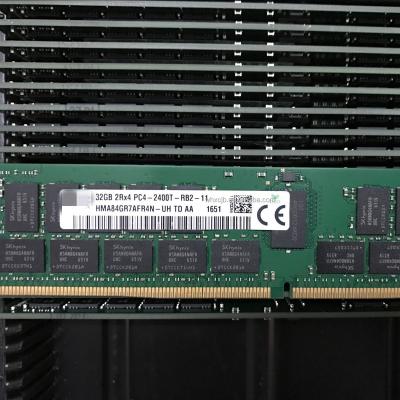 China Server 32GB 2Rx4 PC4-2400T DDR4 CCE REG Server Memory HMA84GR7AFR4N-UH for sale