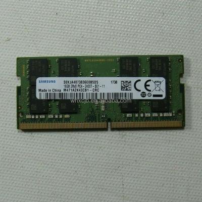 China Original brand new LAPTOP stock DDR4 16GB 2RX8 PC4-2400T DDR4 16G SODIMM notebook memory module M471A2K43CB1-CRC for sale