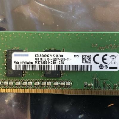 China 4GB desktop M378A5244CB0-CTD 4GB desktop memory DDR4 4GB 1RX16 2666V new original PC4-2666V for sale