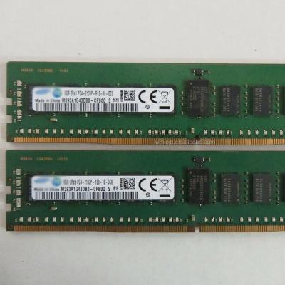 China New Original Server High Performance PC4 1x8GB M393A1G43EB1-CPB Server Memory DDR4 8G 2RX8 PC4-2133P RECC RDIMM for sale