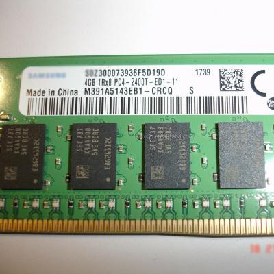 China New Original Server High Performance PC4 1x4GB M391A5143EB1-CRC Memory DDR4 4G 1RX8 PC4-2400T CCE UDIMM for sale