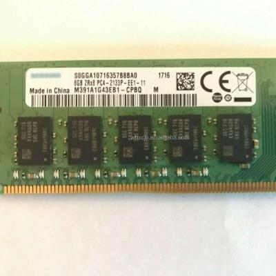 China New Original Server High Performance PC4 1x8GB M391A1G43EB1-CPB Memory DDR4 8G 2RX8 PC4-2133P CCE UDIMM for sale