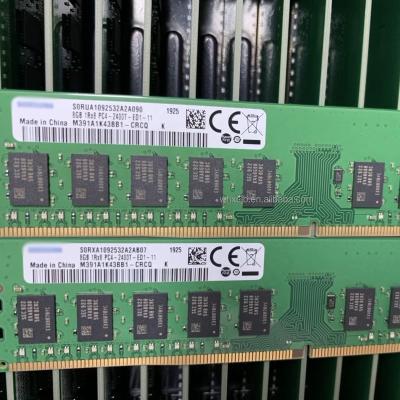 China New Original Server High Performance PC4 1x8GB M391A1K43BB1-CRC Memory DDR4 8G 1RX8 PC4-2400T CCE UDIMM for sale