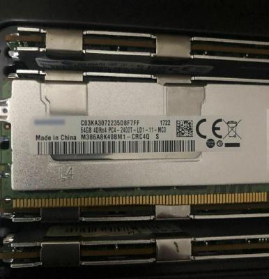 China New PC4 1X64GB M386A8K40BM1-CRC original server memory DDR4 64GB 4DRX4 PC4-2400T LRDIMM server server for sale