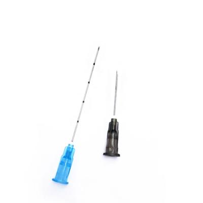 China Clinic Medical Disposable Micro Cannula Blunt Needle 23g 50mm for sale