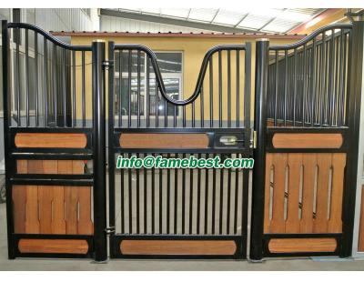 China Horse House Cheap European Black Horse Stable Liner Boards For Sale for sale