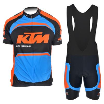 China Breathable Mens Cycling Tank Top Set Bib Shorts 4D Padded Short Sleeve Outfits Set Plus Size Quick Dry With Your Logo for sale