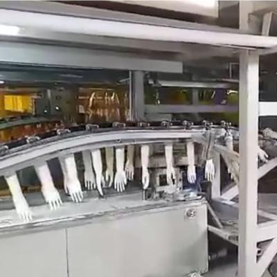 Chine Longevity Nitrile Glove Production Line Disposable Hand Gloves Making Machine Latex Glove Production Machine à vendre