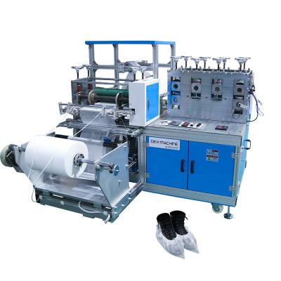 China Full Automatic Disposable Nonwoven Hotels Shoes Cover Making Machine for sale