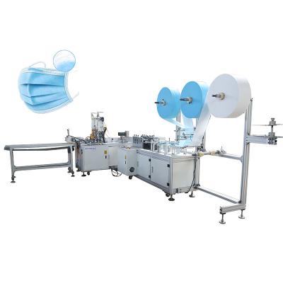 China Wholesale Cheap Medical Products 3ply Face High Speed ​​Surgical Mask Making Machine With Earloop Machinery en venta