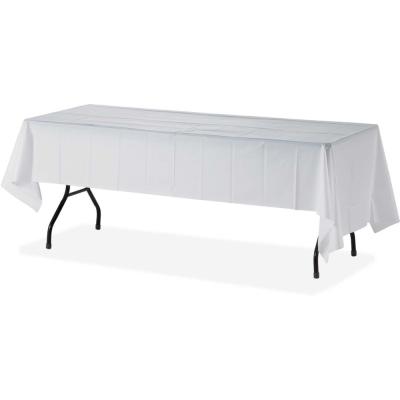 China Oilproof 54 by 108inches Wholesale Rectangular Disposable Party Solid Table Cloth for sale