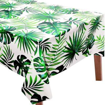 China Oilproof Summer Beach Kids Printed Birthday Cocktail Supplies Table Cover for sale