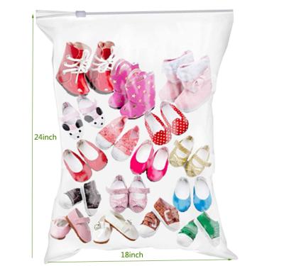 China Moisture Proof 18 By 24inch Super Large Plastic Storage Ziplock Bags 2mil for sale