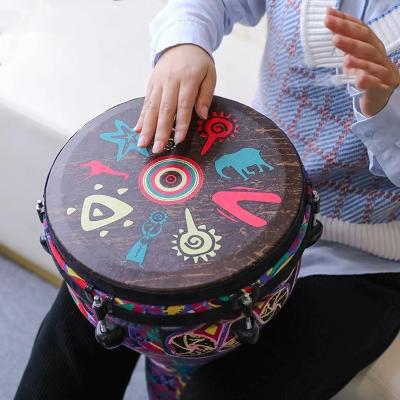 China ABS African Drum 12 Inch African Drum Beginner Hand Drum Hand Instrument Drum Professional Adult Lijiang Drum for sale