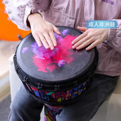 China 12 Inch ABS African Drum Small Beginner Hand Drum Adult Percussion Instrument for sale