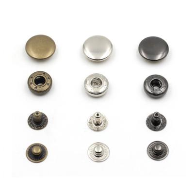 China Good Price Factory Direct Metal Double Sided Sized Snap Cap Button for sale